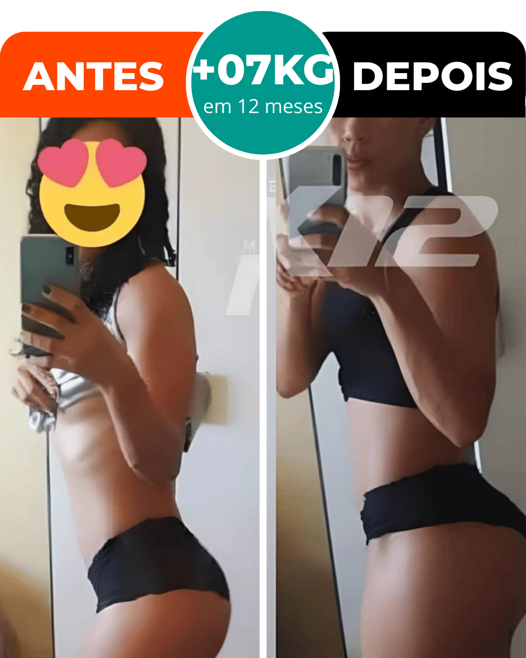 Anastacia - ganhou 7cm de bumbum e trocou todo o guarda-roupa